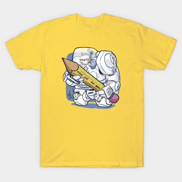 Make art bot T-Shirt by MBGraphiX